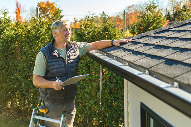 Professional Roof Inspection technician working in Hunter, ND